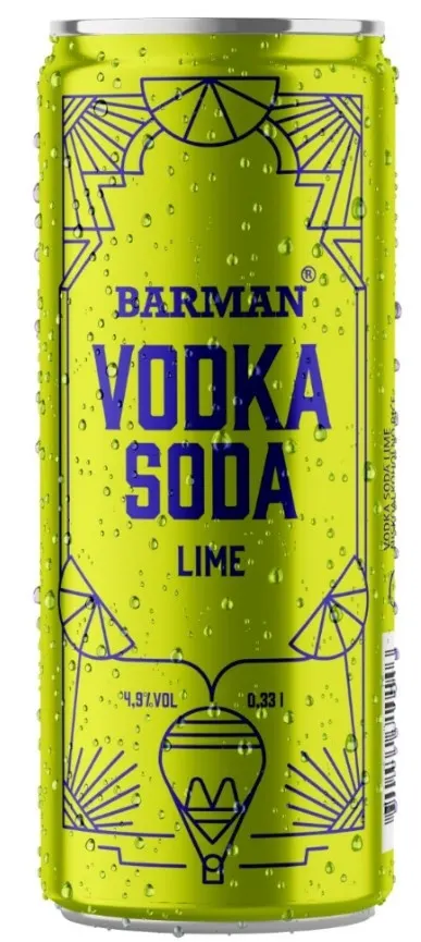 VODKA SODA ORIG RUBINOVA 0.33L LIM RUBIN
