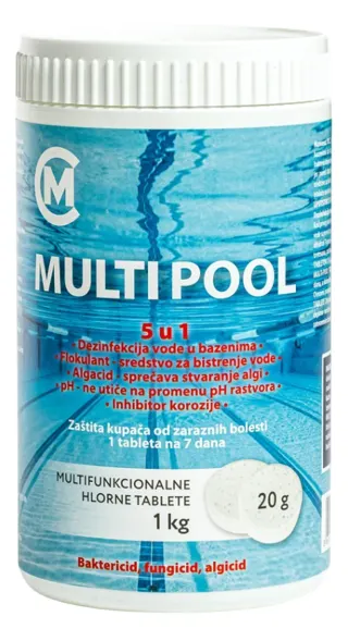 MULTI-POOL TABLETE 50X20GR MULTI-COMMERCE