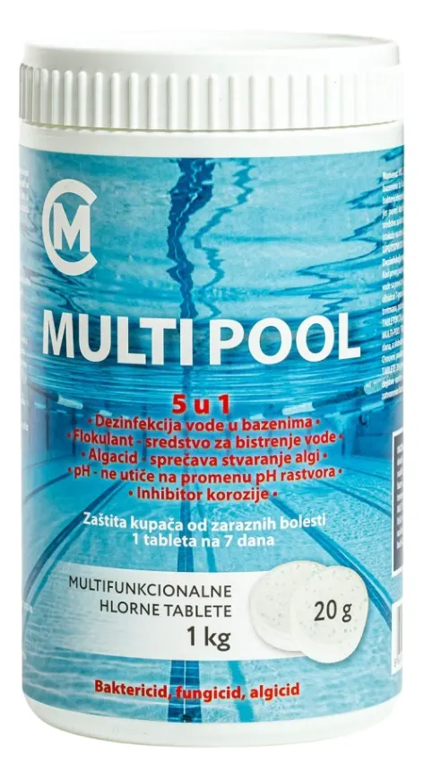 MULTI-POOL TABLETE 50X20GR MULTI-COMMERCE MULTI-COMMERCE