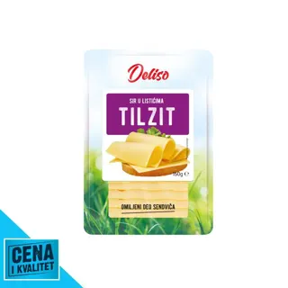 SIR TILZIT SLAJS 150G DELISO