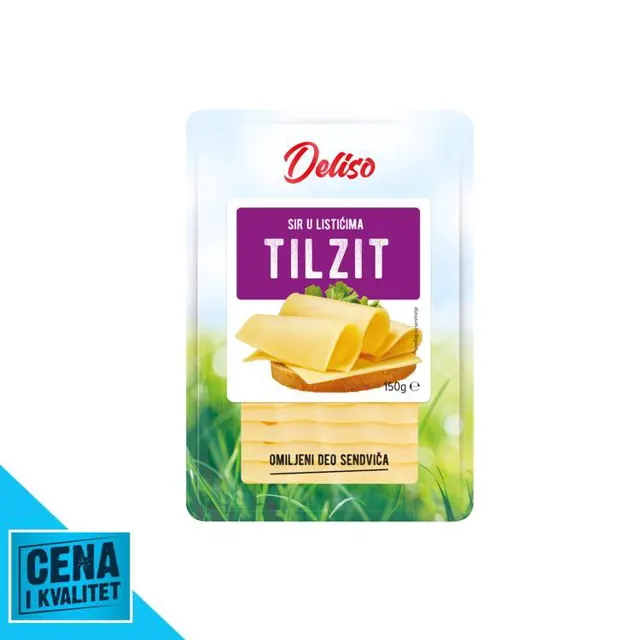 SIR TILZIT SLAJS 150G DELISO DELISO