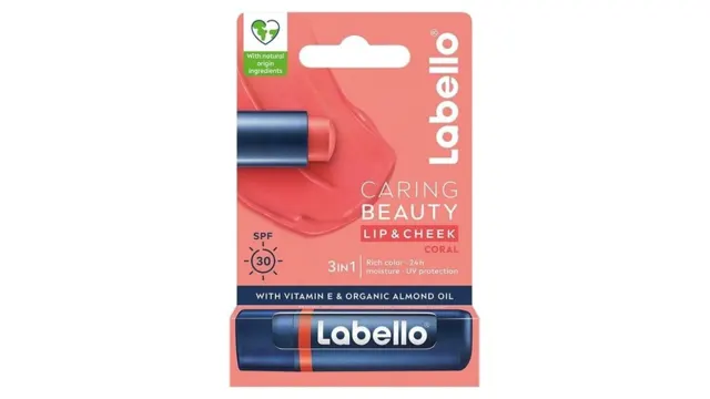 LABELLO CARING BEAUTY CORAL 4.8G LABELLO