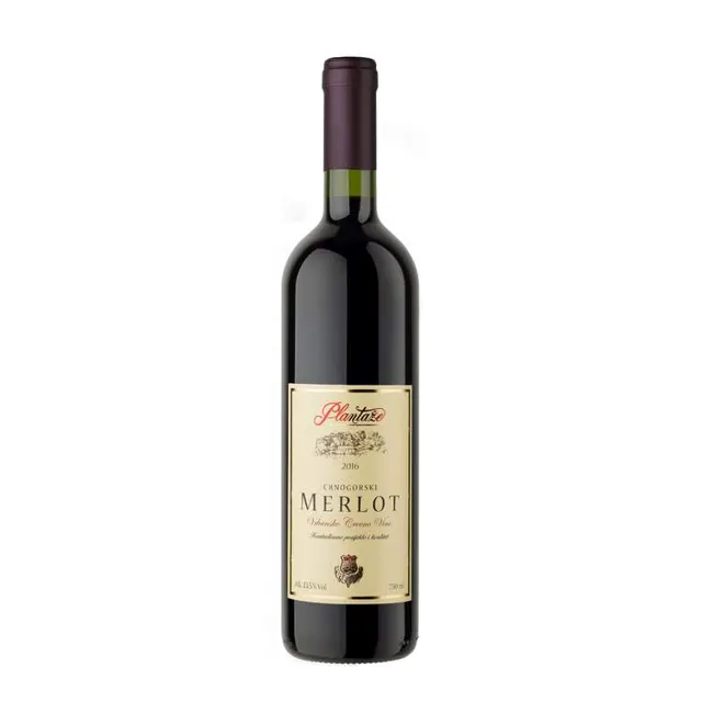 Vino crveno Merlot Plantaze 0,75l Plantaze