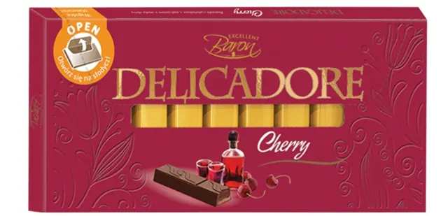 BARON DELICADORE 200g COKOLADA CHERRY DELICADORE