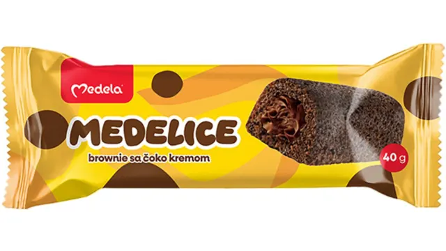 Biskvit Medelica brownie coko 40g Medela