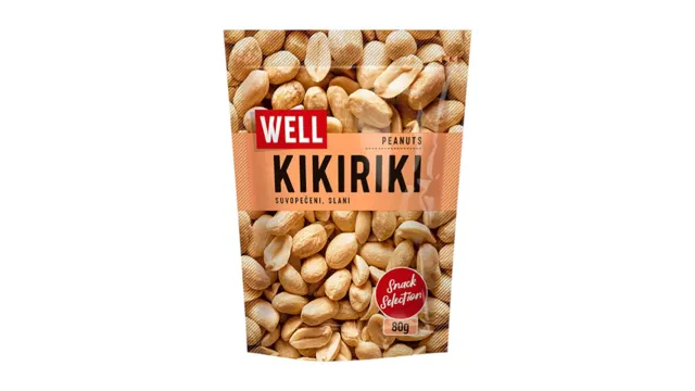 Well kikiriki peceni slani 80g #14 WELL