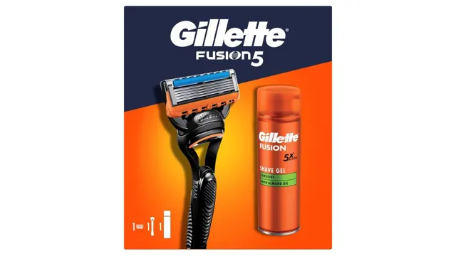 GILLE.GIF.SET FUSION 1up+GEL-605 200 ml GILLETTE