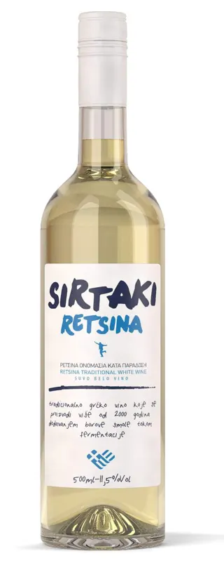 BELO VINO SIRTAKI RETSINA 0.5L