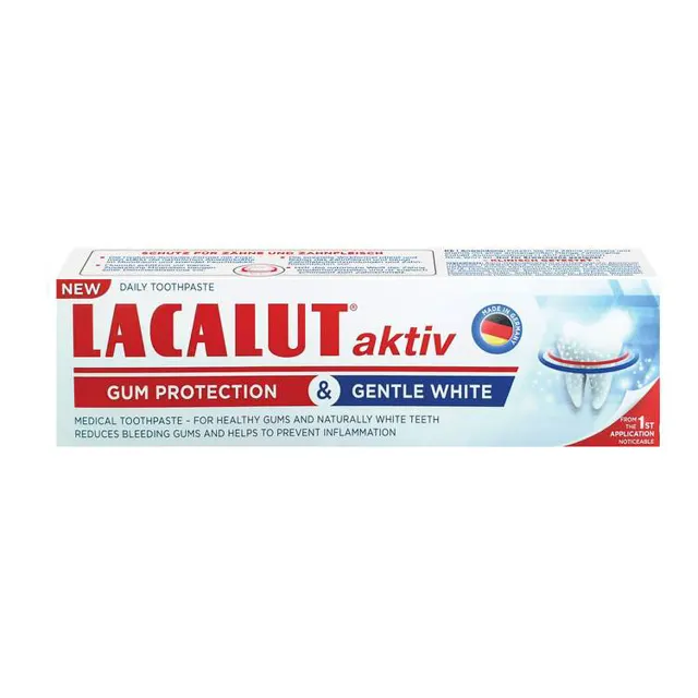 Lacalut aktiv&white pasta 75ml Lacalut