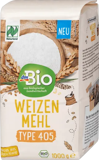 dmBio pšenično brašno tip 405 1000g