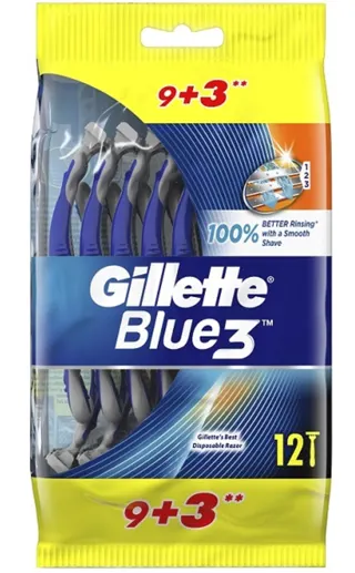 Brijac Gillette Blue3 Plus 12ct