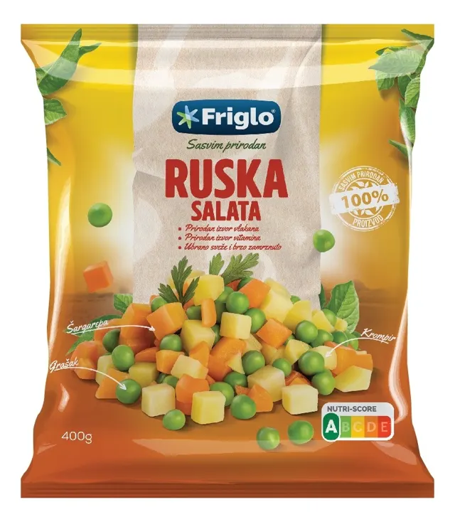 Smrznuta ruska salata Friglo 400g Friglo