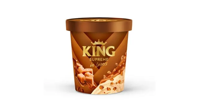 Sladoled King casa Caramel 450ml King
