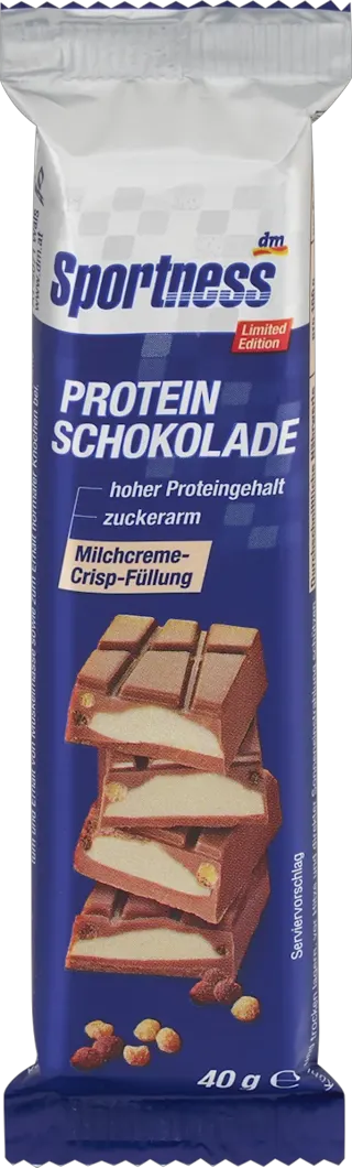 Sportness proteinska mlečna čokolada 40g