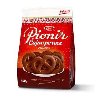 KEKS CAJNE PERECE PIONIR PRELIVENE 350G