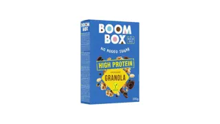 MUSLI OVSENA GRANOLA HIGH PROTEIN ČOKOLADA 300GR BOOM BOX