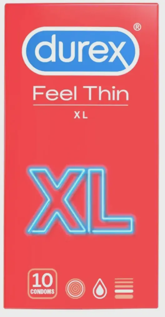durex Feel Thin Extra large 10/1 Durex