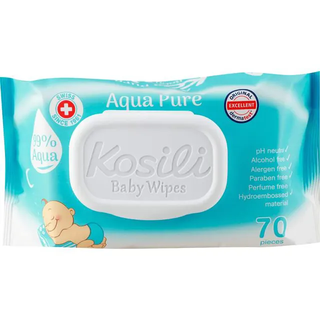 Kosili Aqua Pure 99%voda vlaž/mar. 70/1 KOSILI
