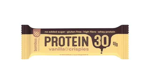 PROTEIN BAR BOMBUS 30% VANILA 50G BOMBUS RAW ENERGY