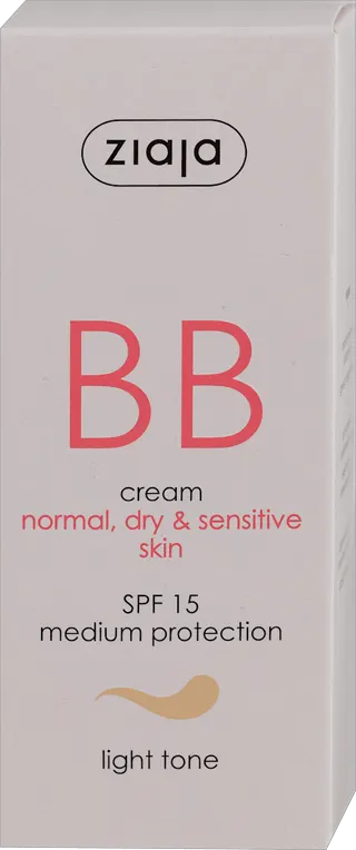 ziaja BB cream SPF 15 light tone 50ml