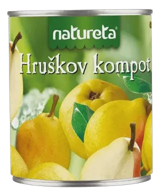 KOMPOT OD KRUSKE 850gr NATURETA