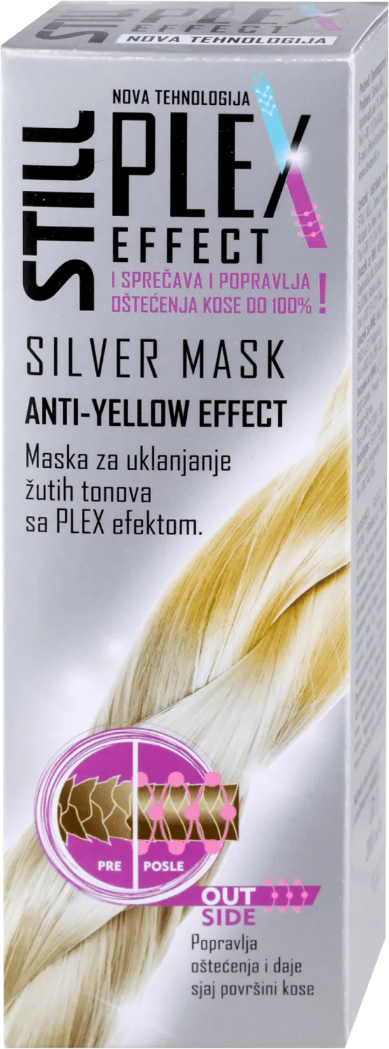 MASKA ZA KOSU PLEX SILVER 200ML STILL STILL