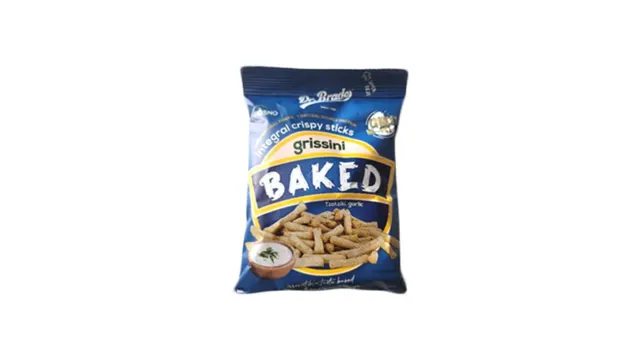 DR.BRADO BAKED GRISINI TZAZIKI 50gr DR. BRADO