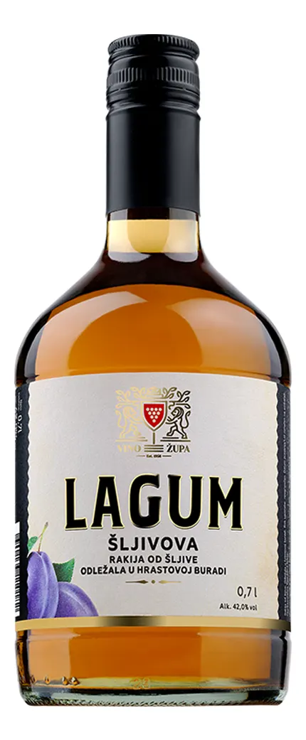 Lagum Sljiva iz hrastove buradi 0.7l VINO ŽUPA