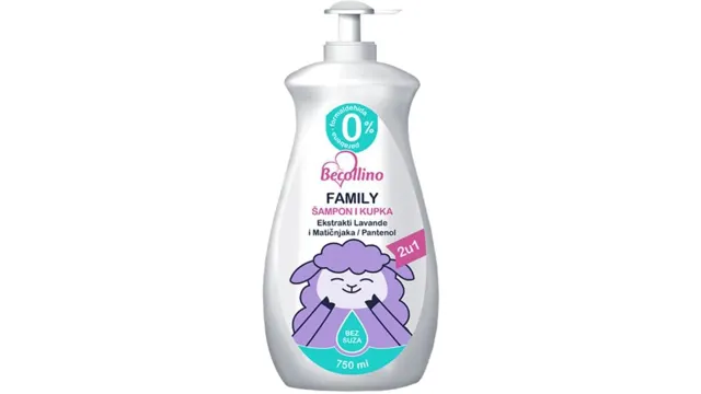 Kupka i sampo Becollino Family 2u1 750ml Becollino