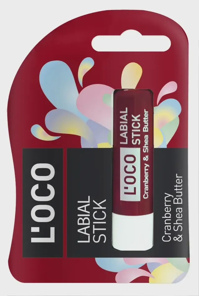 MAST ZA USNE LOCO STIK CRANBERRY SHEA BUTTER 5.1G HEMIGAL LOCO