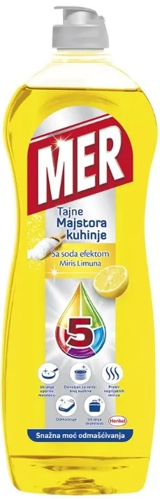 DETERDŽENT ZA SUĐE MER LEMON 750ML