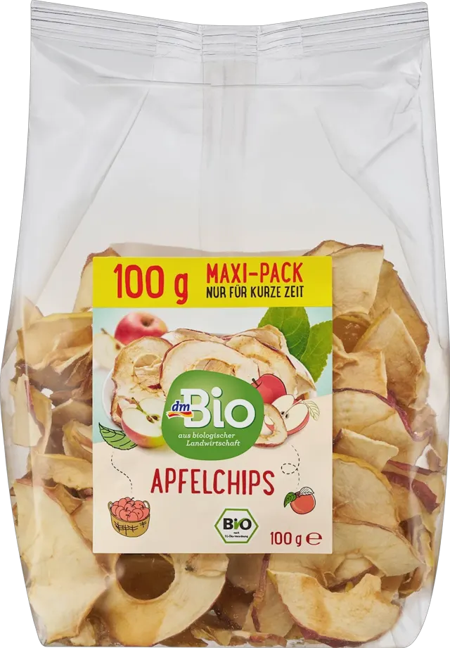 dmBio čips od jabuke 100g dmBio