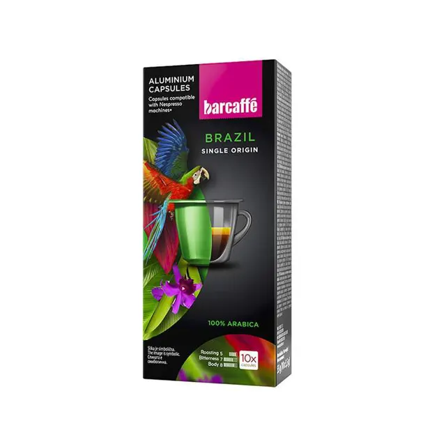 Kapsule Brazil Barcaffe 55gr Barcaffe