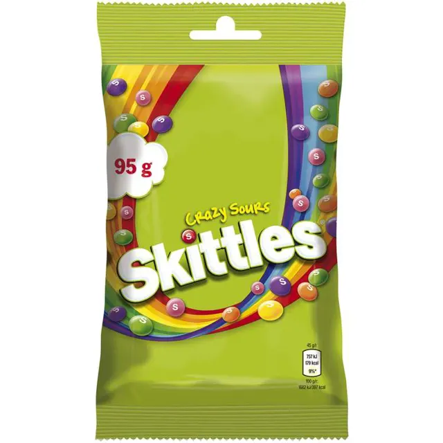 Bombone Skittles Sour 95g Skittles