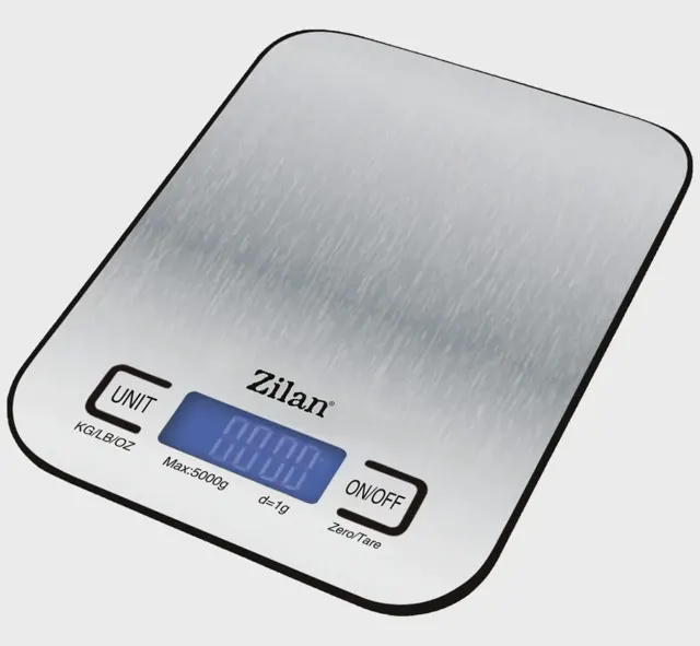 vaga digitalna kuhinjska do 5 kg inox ZLN2984 zilan