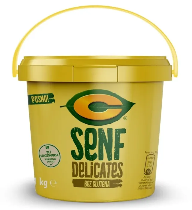 Senf C delikates kantica 1kg Mustard ( C Senf )