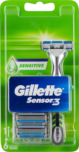BRIJAČ MUŠKI SENSOR SENSITIVE H+6 GILLETTE