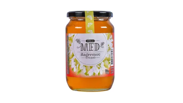 MED BAGREMOV 950G STAKLO PČELA PČELA