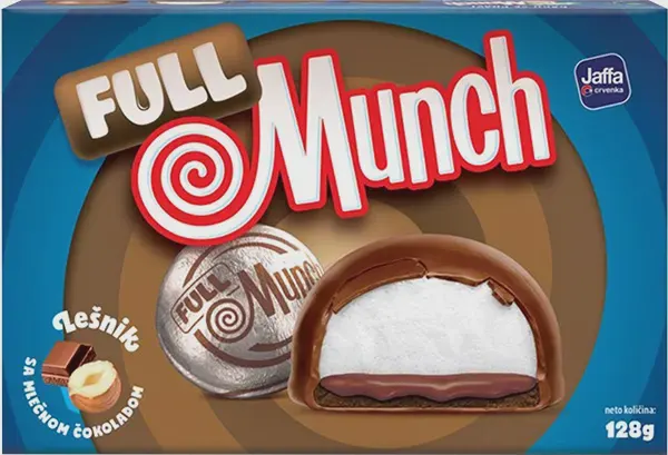 Full Munchmalow Noisette 128g JAFFA