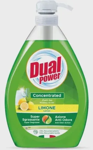 Deterdzent za posudje DUAL power 1/1 lemon 1 l BRAKUM ADRIATIC