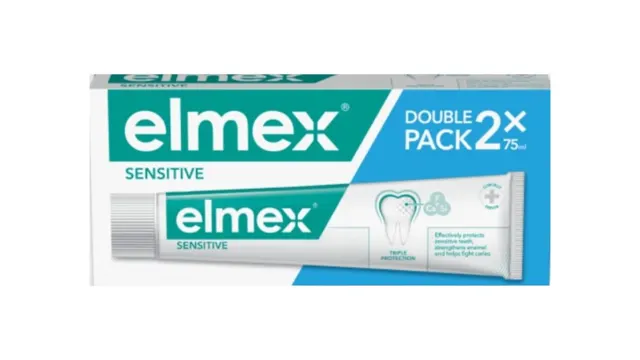Pasta Elmex Sensitive Bipak (2X75ML) Elmex
