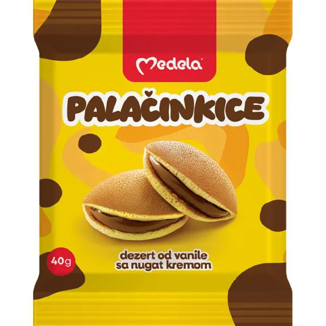 Biskvit Palacinkice coko nugat krem 50g Medela