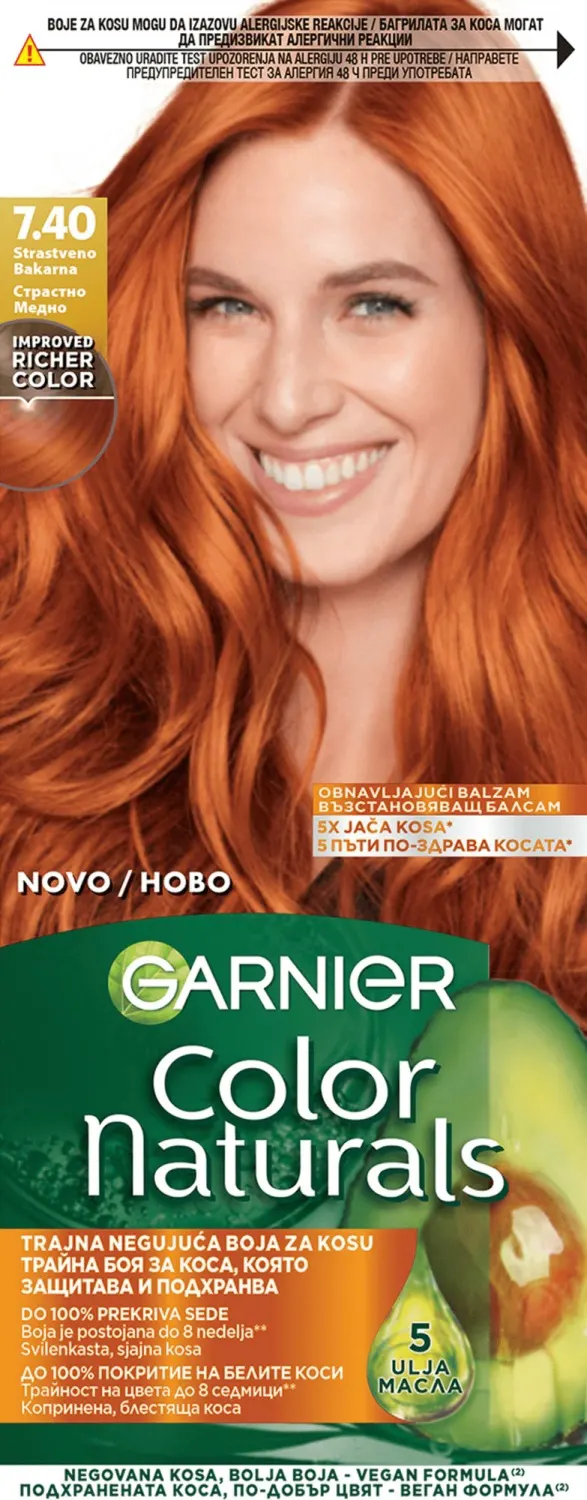 Boja za kosu Color Nat 7.40 Garnier Color Naturals