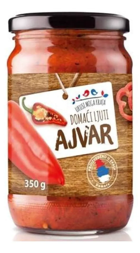 AJVAR DOMAĆI LJUTI 350G UMK UKUSI MOGA KRAJA