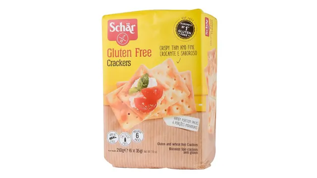 Schar slani krekeri bez glutena 210g Schär