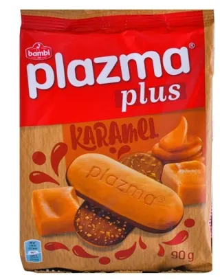 KEKS PLAZMA PLUS KARAMEL 90g BAMBI