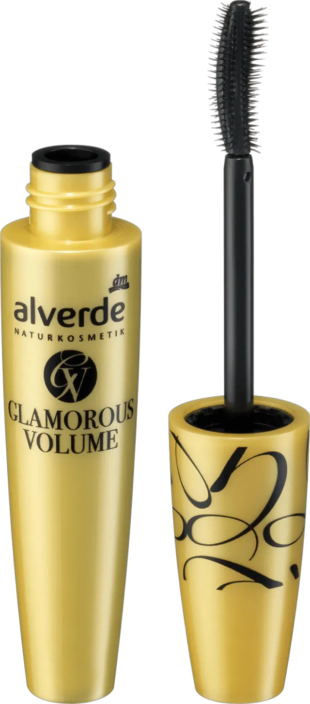 alverde GLAMOROUS VOLUME maskara alverde NATURKOSMETIK