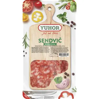 YUHOR SENDVIC KOBASICA 100g