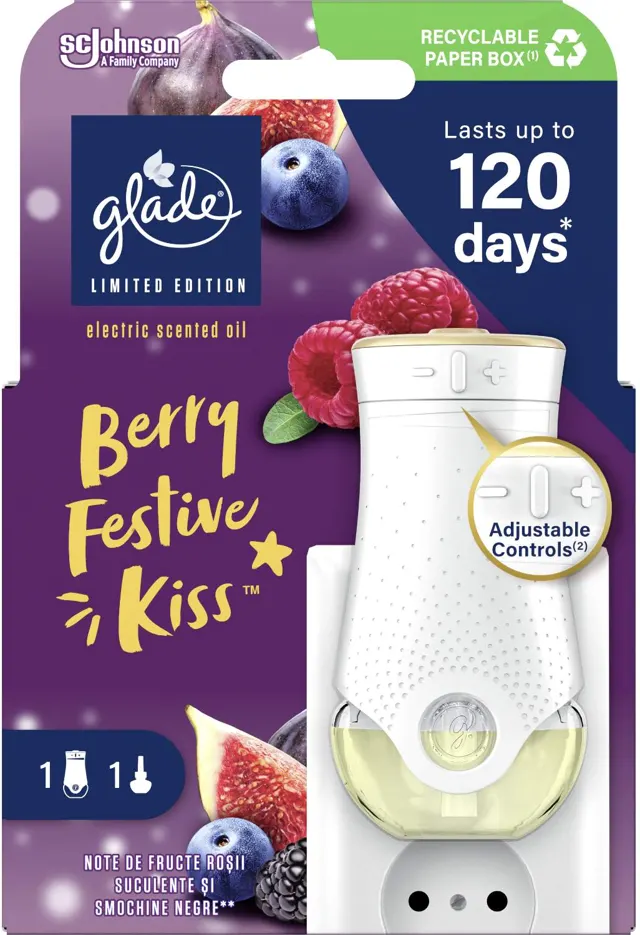 GLADE ELEKTRIK BAZA BERRY FEST W24 20ML GLADE