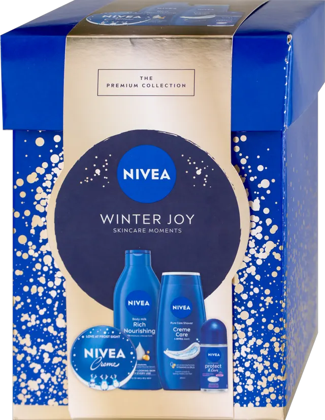 NIVEA WINTER JOY set(kr+los+gel+rol)1kom NIVEA